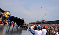 Seal, Kelly Clarkson and David Foster / National Anthem Indy 500 2011