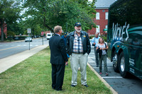 All who came from The Reunion boarded the bus after dinner to pay their respects at The Wall.